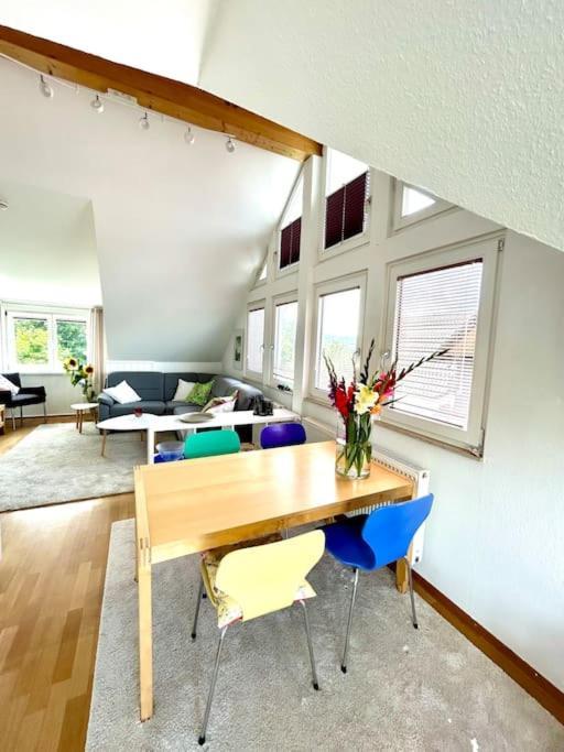 Sonnige Wohnung Am Lindenberg Лофельден Экстерьер фото